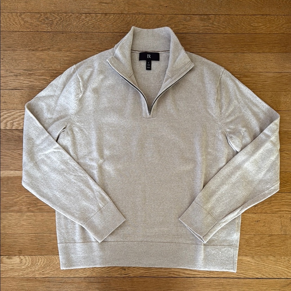 Banana Republic Quarter Zip Sweater